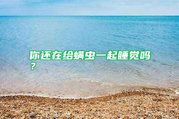 你還在給螨蟲一起睡覺嗎？