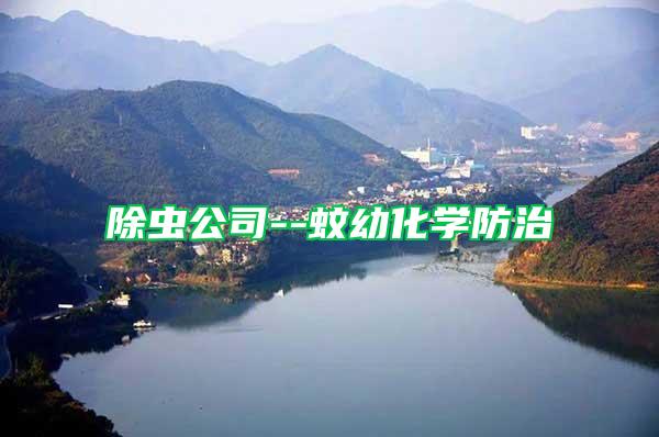 除蟲公司--蚊幼化學(xué)防治