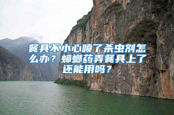 餐具不小心噴了殺蟲(chóng)劑怎么辦？蟑螂藥弄餐具上了還能用嗎？