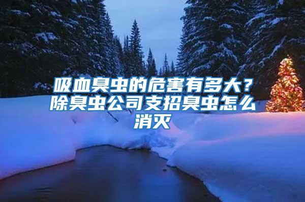 吸血臭蟲的危害有多大？除臭蟲公司支招臭蟲怎么消滅