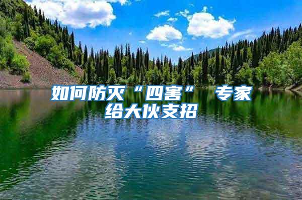如何防滅“四害” 專(zhuān)家給大伙支招