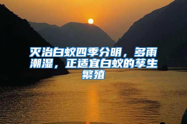 滅治白蟻四季分明，多雨潮濕，正適宜白蟻的孳生繁殖