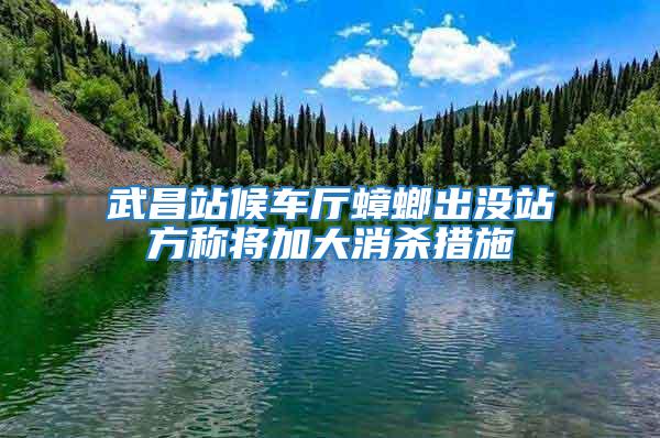 武昌站候車廳蟑螂出沒(méi)站方稱將加大消殺措施