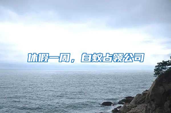 休假一周，白蟻占領公司